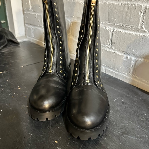 Coach LARA Studded Combat Boot size 9.5 with original Box - Picture 8 of 12